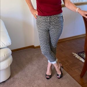 Almost new grey Cheetah pants